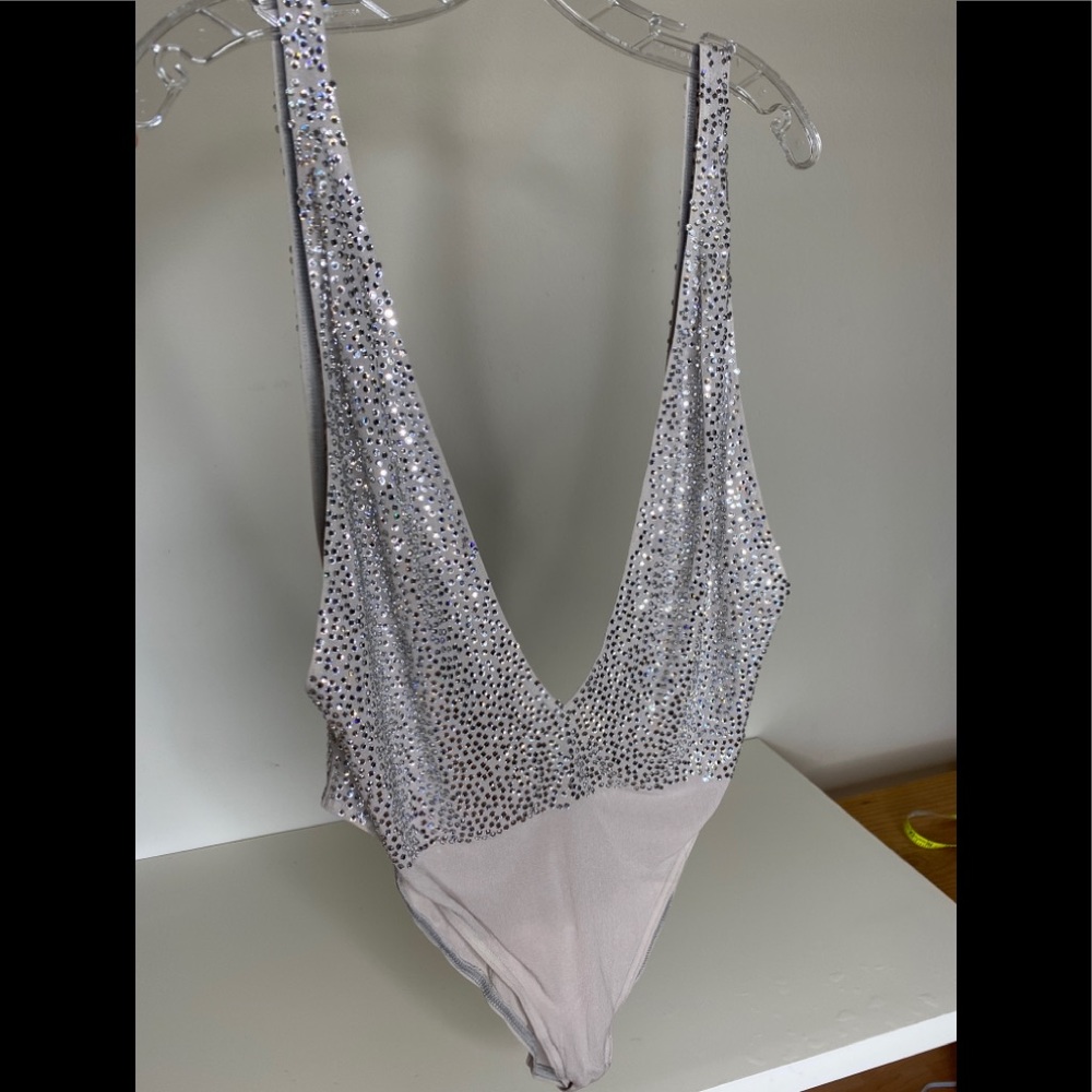 Lanvin sequins bodysuit